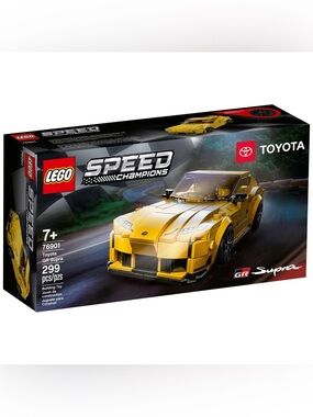 LEGO SPEED CHAMPIONS Toyota GR Supra 76901 New Sealed Retired
